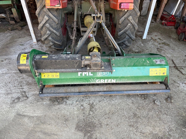 GreenBay FML 135 Schlegelmulcher 133 cm, im Einsatz bei einem Anwender (Foto 2)