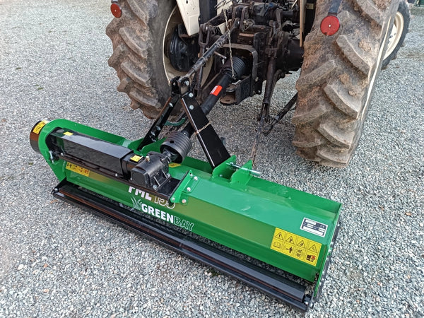 GreenBay FML 155 klepelmaaier 153 cm, aan de trekker, op het grind (foto van een gebruiker)