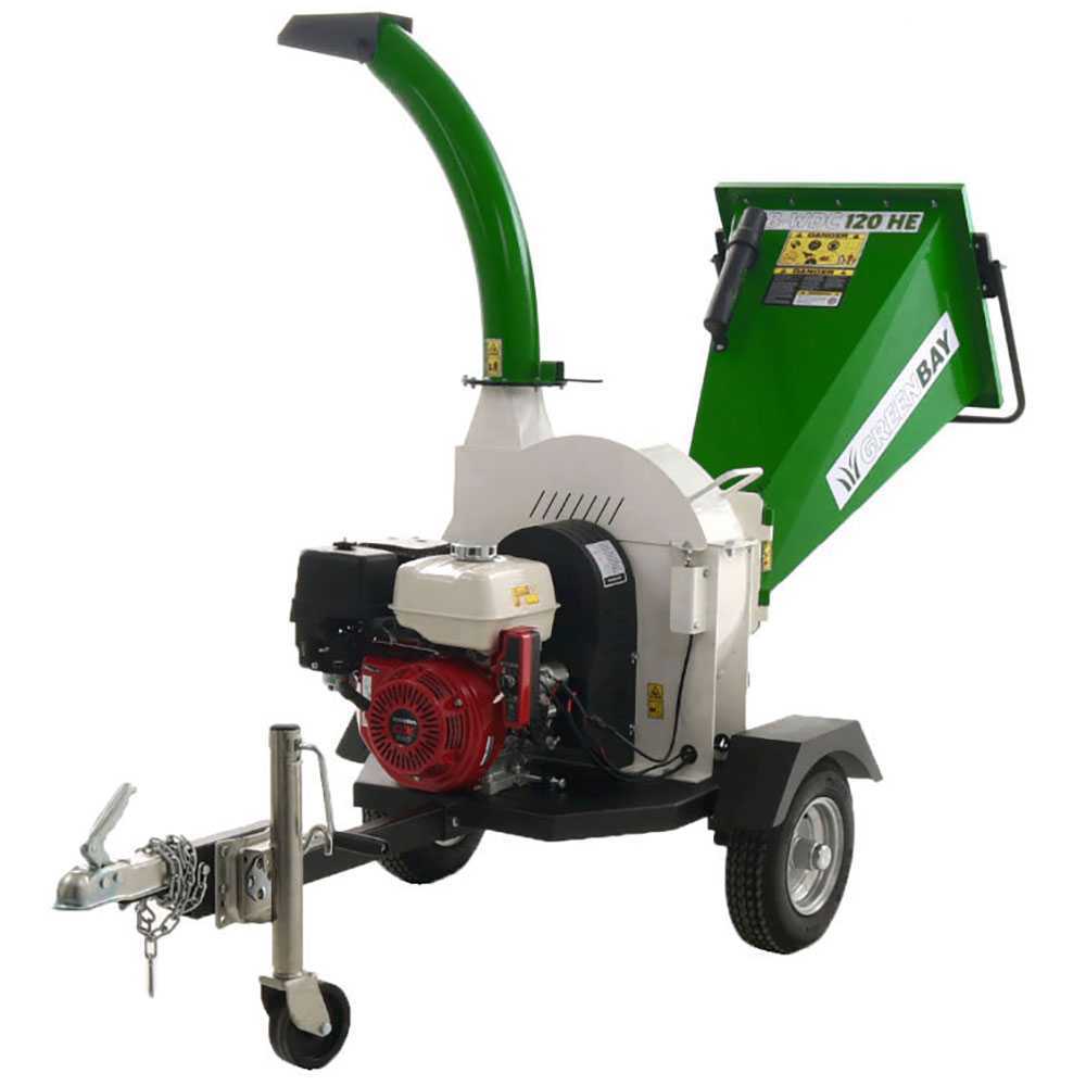 GreenBay GB-WDC 120 HE benzine hakselaar, takken tot 90 mm | Rabe