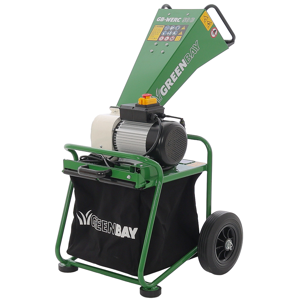 GreenBay GB-WERC 50 B elektrische hakselaar, takken tot 50 mm | Rabe