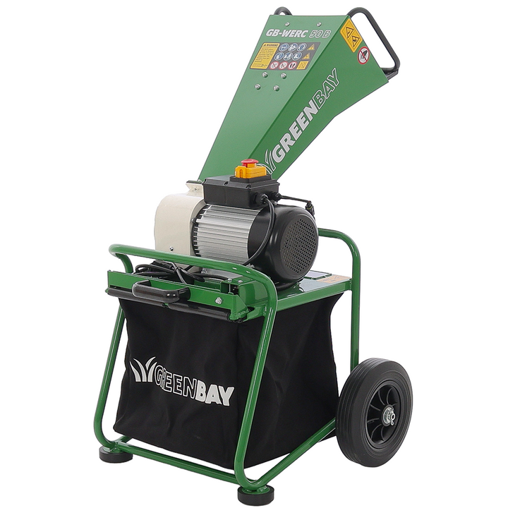 
  GreenBay GB-WERC 50 B elektrische hakselaar, takken tot 50 mm | Rabe - artikelnummer 116900
