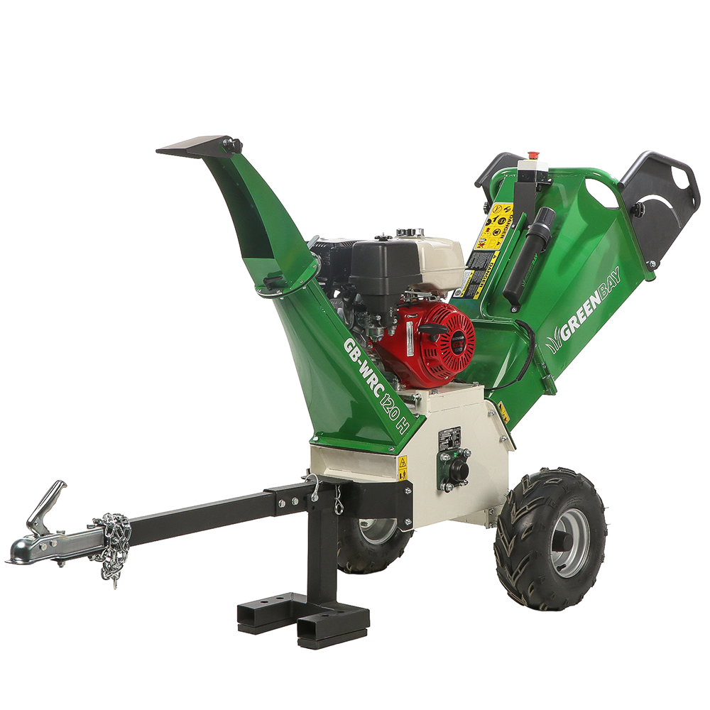 GreenBay GB-WRC 120 H benzine hakselaar, takken tot 90 mm | Rabe