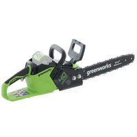 Greenworks GD40CS15 accu kettingzaag, zwaard 35 cm, 40 V 4 Ah zonder accu | Rabe