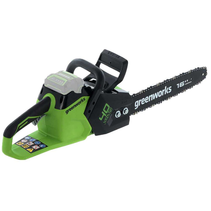 
  Greenworks GD40CS18 accu kettingzaag, zwaard 40 cm, 40 V zonder accu | Rabe - artikelnummer 106403
