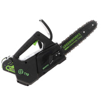 Greenworks GD40TCS accu kettingzaag voor snoeien, zwaard 25 cm, 40 V 2 Ah | Rabe