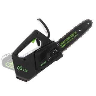 Greenworks GD40TCS accu kettingzaag voor snoeien zwaard 25 cm, 40 V zonder accu