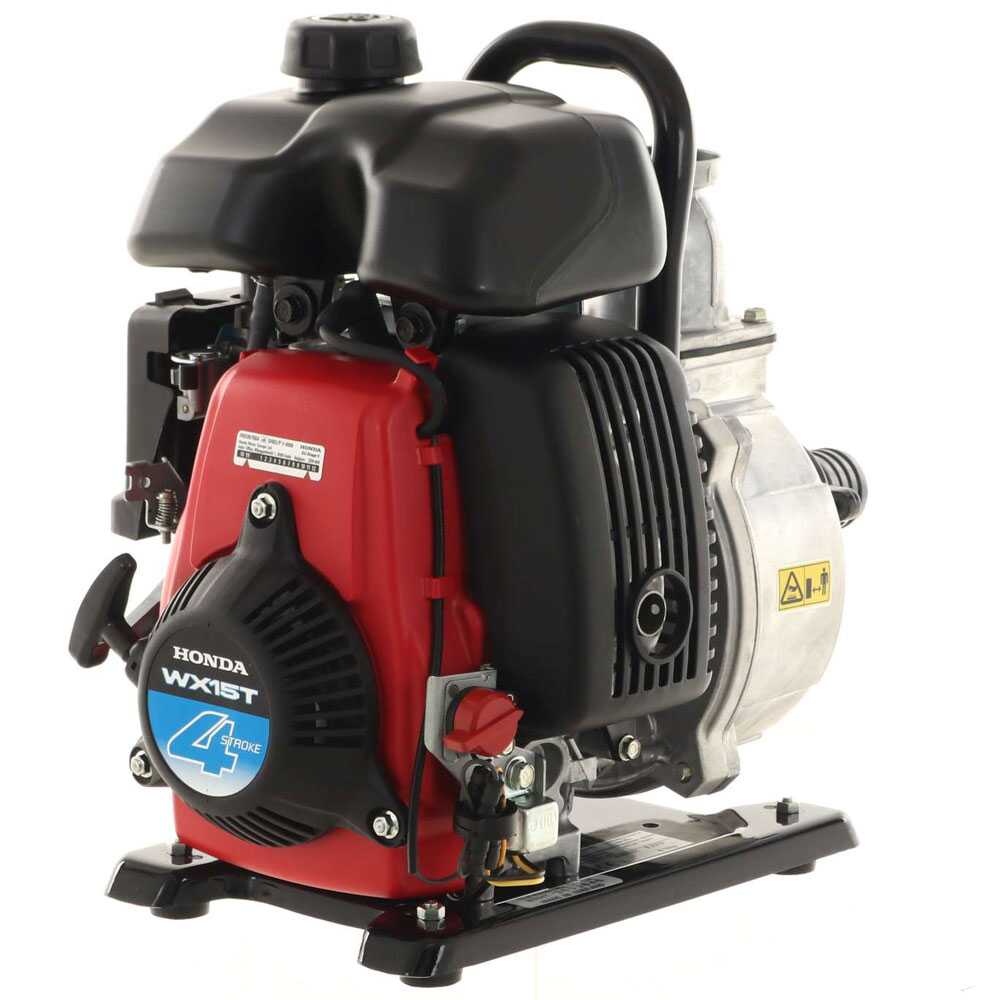 Honda WX15T benzine motorpomp, aansluiting 40 mm | Rabe