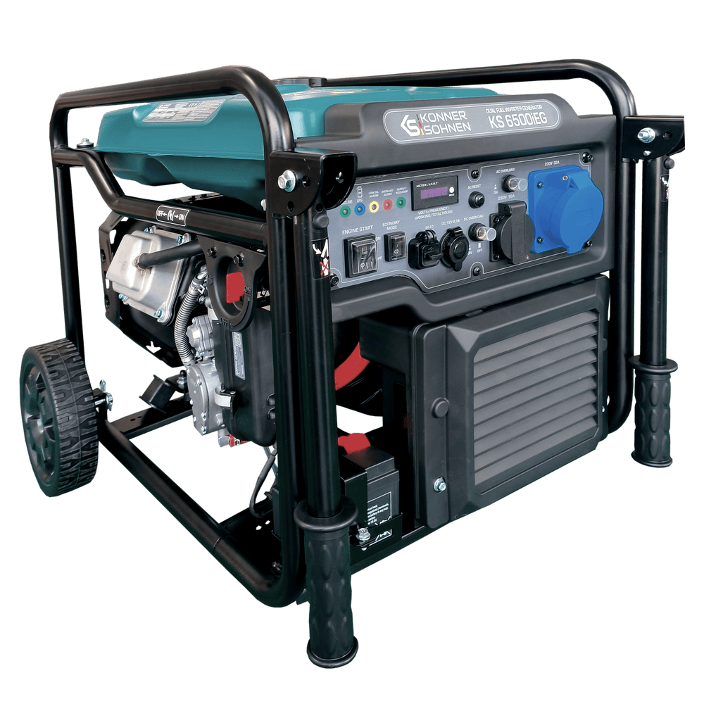 Könner & Söhnen KS 6500iEG inverter aggregaat op gas en benzine 6,5 kW, foto 8