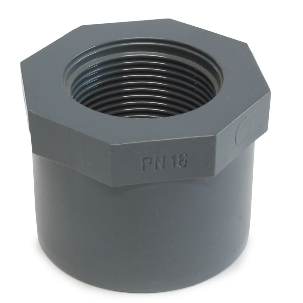 Inzetverloopring PVC, 16 mm x 3/8"ww