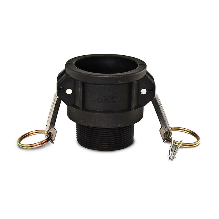 Camlock PP Snelkoppeling Model B M-deel / Buitendraad | Rabe