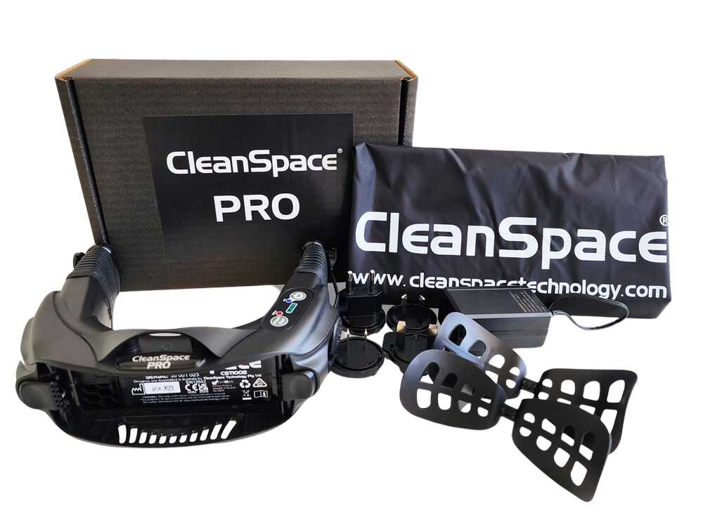 Kasco CleanSpace PRO halfgelaatsmasker met aangeblazen lucht, ABEKP3-filter, detail 6