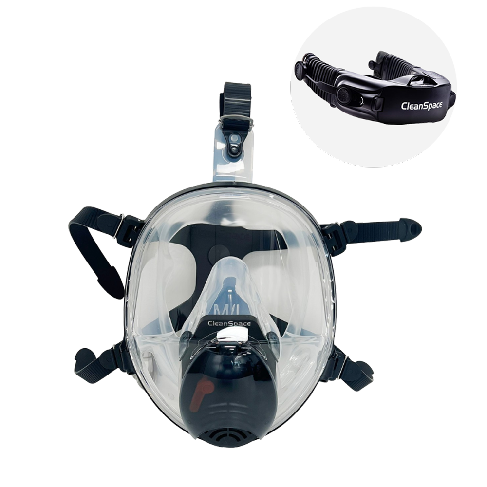 Kasco CleanSpace PRO volgelaatsmasker met aangeblazen lucht, ABEKP3-filter | Rabe