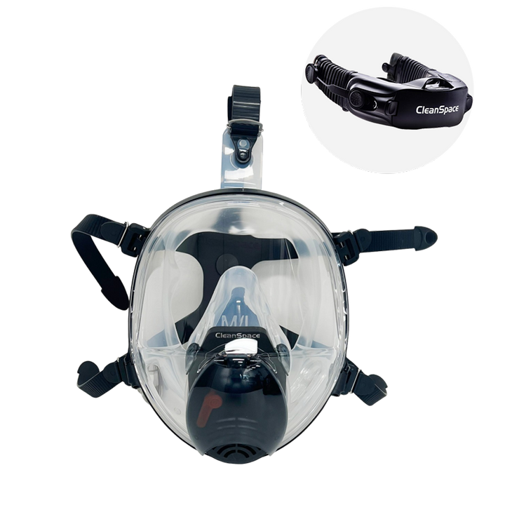 
  Kasco CleanSpace PRO volgelaatsmasker met aangeblazen lucht, ABEKP3-filter | Rabe - artikelnummer 116084
