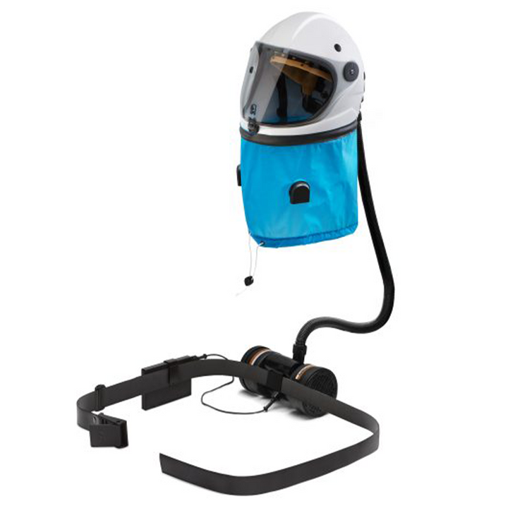 
  Kasco KAIO T8 ZA2P3 beschermhelm met aangeblazen lucht, A2P3-filters | Rabe - artikelnummer 117717

