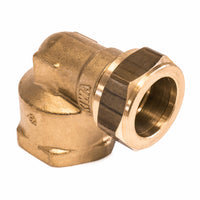 Bonfix Knie messing, 1 1/2" bi x 42 mm | Rabe - 185812