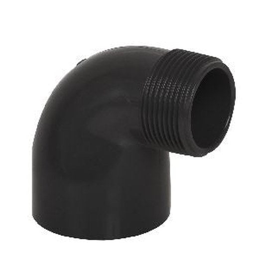 Knie pvc 90gr 50 mm x 2 bu dr | Rabe