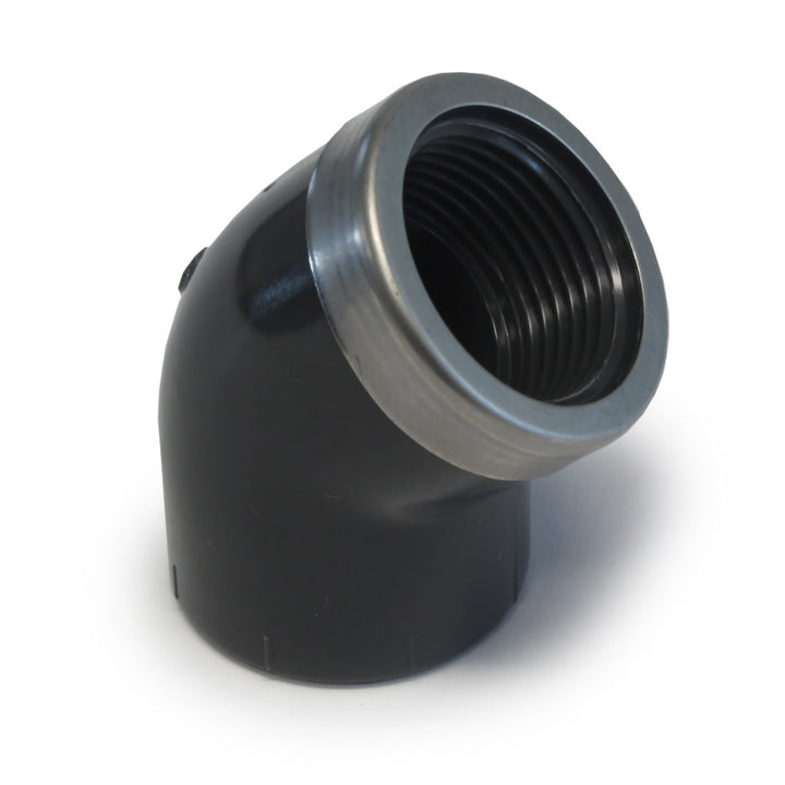 
  Knie PVC-U 45 20 mm x 1/2 bi-dr. - artikelnummer 275935

