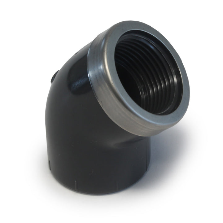 
  Knie PVC-U 45 50 mm x 1 1/2 bi-dr. - artikelnummer 275939 - artikelnummer 275939
