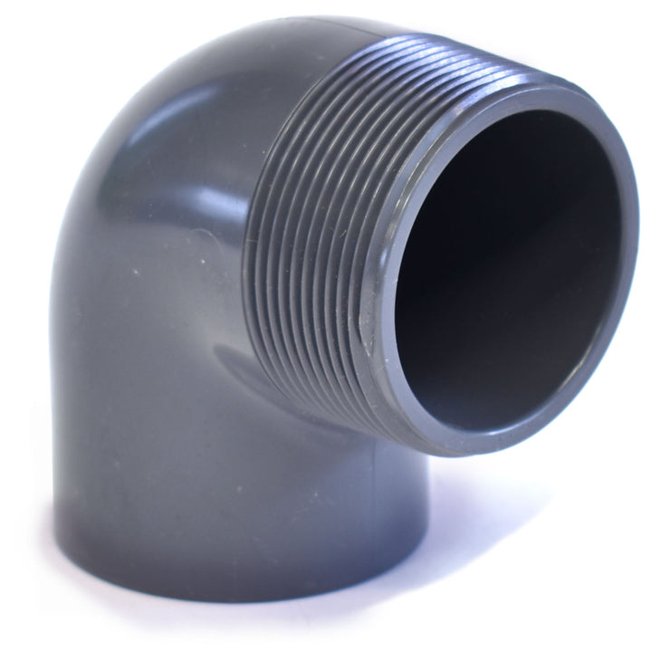 
  Knie PVC-U 90GR, 50 mm x 1 1/2 bu-dr. - artikelnummer 270352
