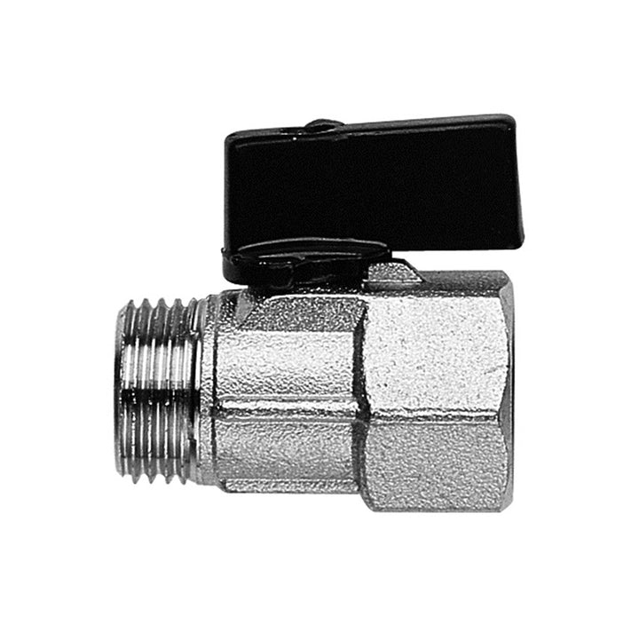 
  Kogelkraan mini messing 3/4 bi-bu-dr. productfoto hoge resolutie - artikelnummer 330276
