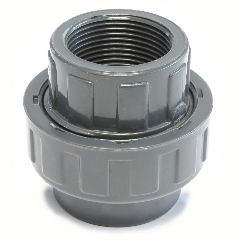 Koppeling PVC-U 3-del. 75 mm x 2 1/2bi-d