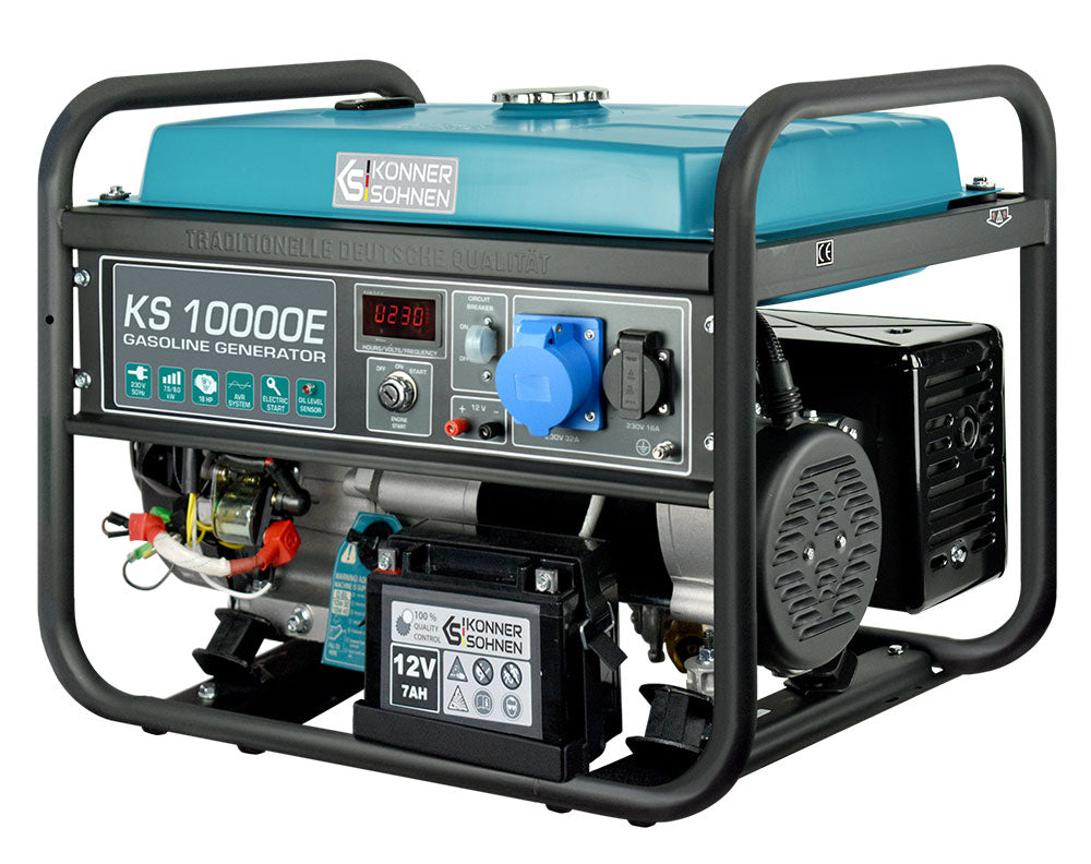Könner & Söhnen KS 10000E benzine aggregaat 8 kW, foto 3