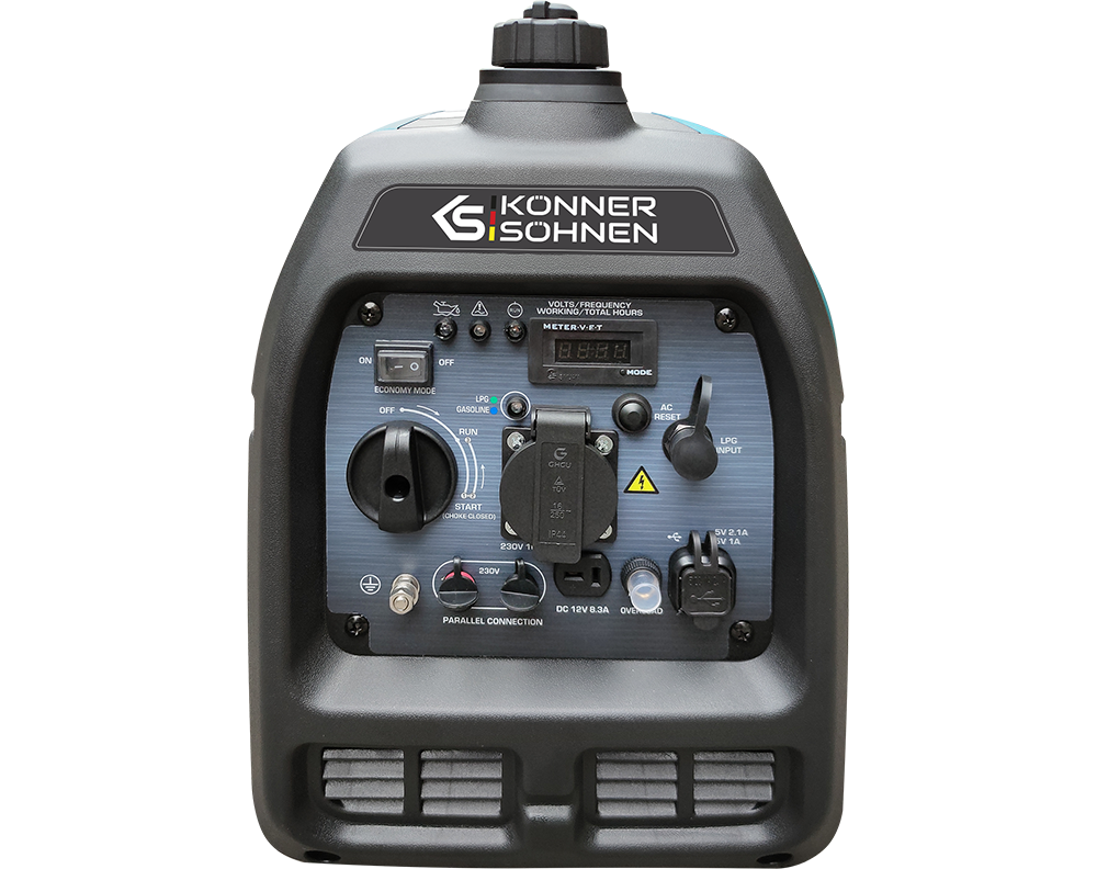 Könner & Söhnen KS 2100iG S inverter aggregaat op gas en benzine 2 kW, foto 4