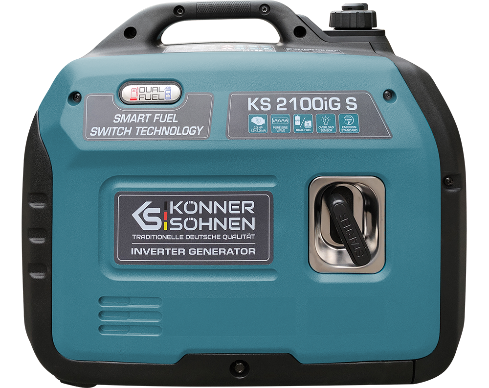 Könner & Söhnen KS 2100iG S inverter aggregaat op gas en benzine 2 kW, foto 6