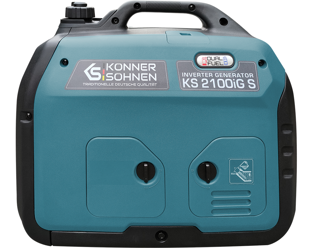 Könner & Söhnen KS 2100iG S inverter aggregaat op gas en benzine 2 kW, foto 7