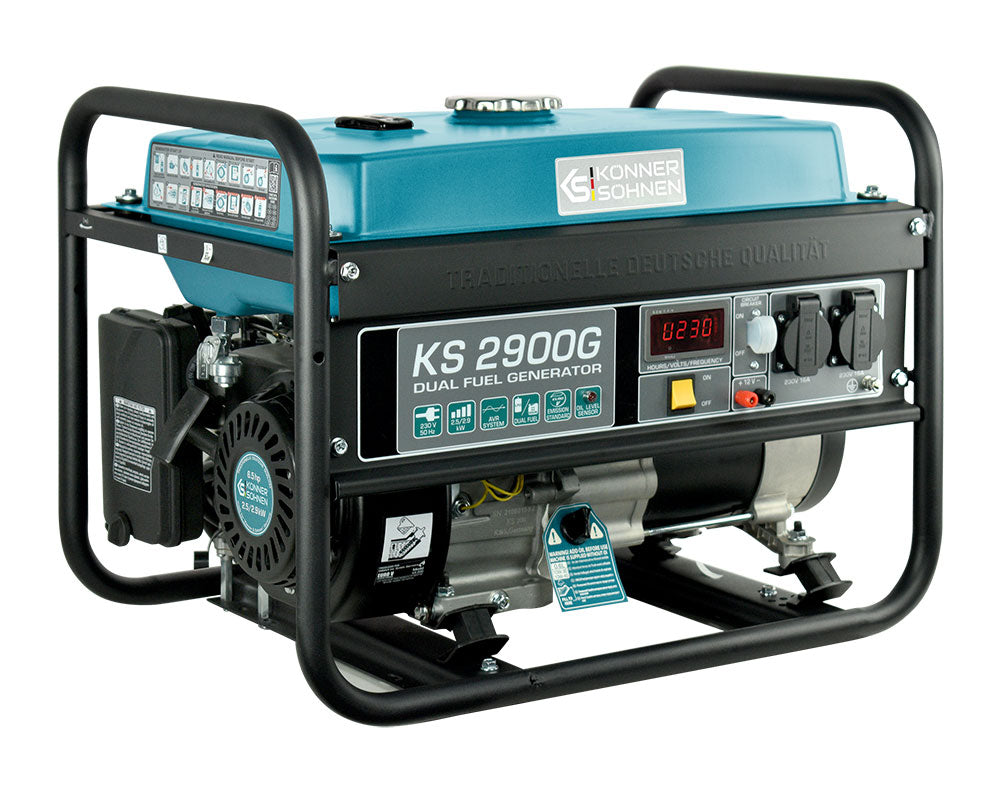Könner & Söhnen KS 2900G aggregaat op gas en benzine 2,9 kW, foto 3