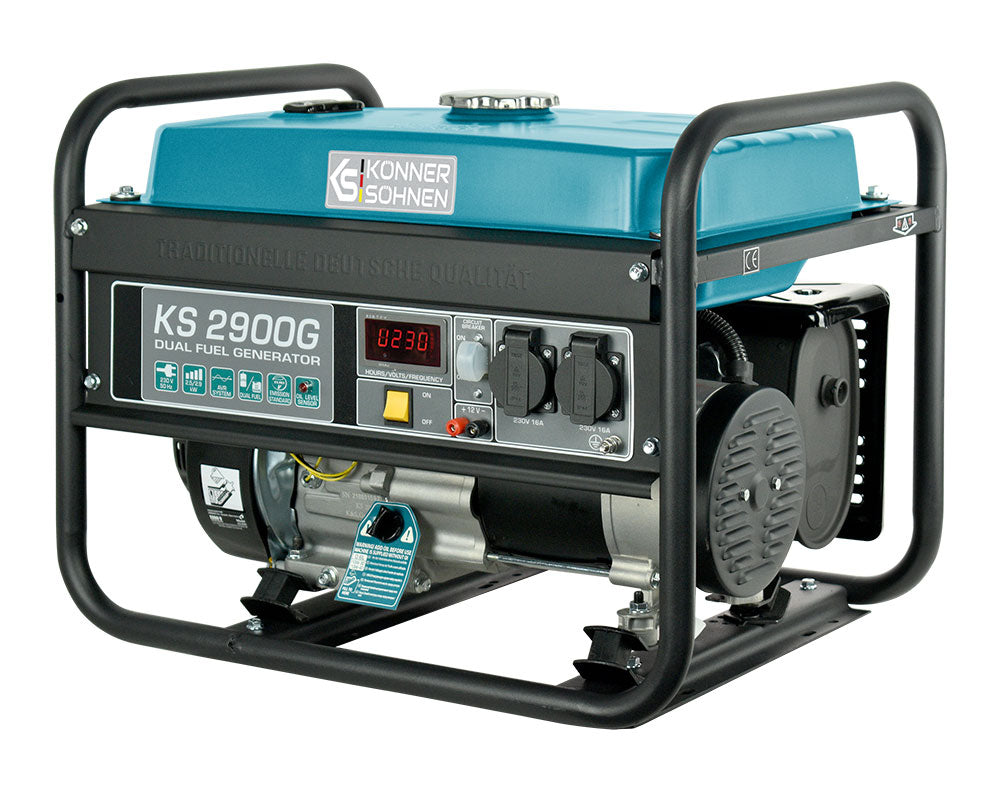 Könner & Söhnen KS 2900G aggregaat op gas en benzine 2,9 kW, foto 4