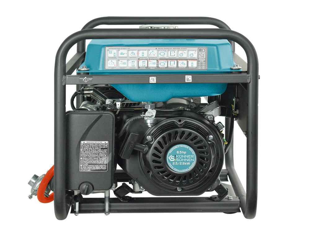 Könner & Söhnen KS 2900G aggregaat op gas en benzine 2,9 kW, foto 7