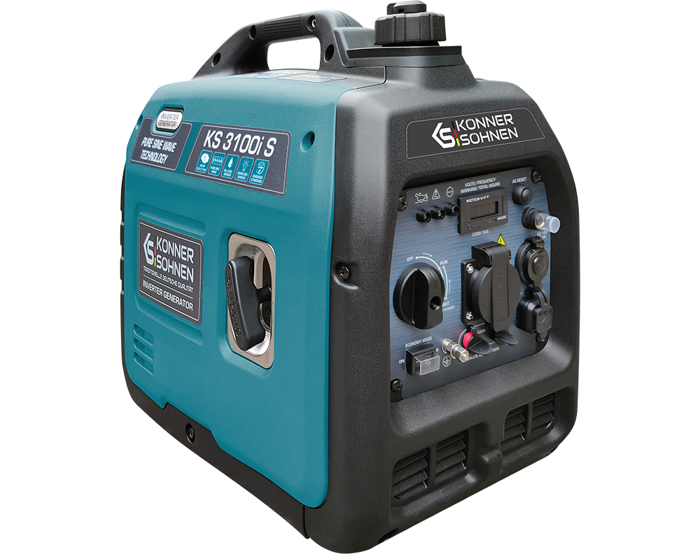 Könner & Söhnen KS 3100i S inverter aggregaat 3,1 kW, foto 3
