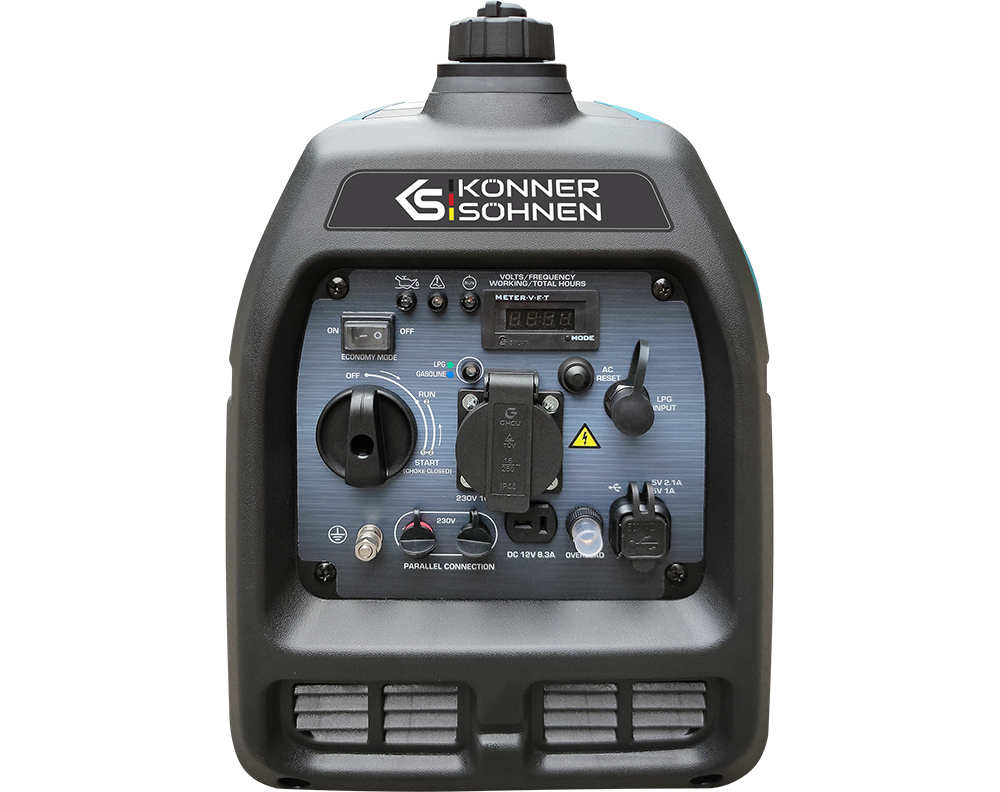 Könner & Söhnen KS 3100iG S inverter aggregaat op gas en benzine 3,1 kW, foto 3