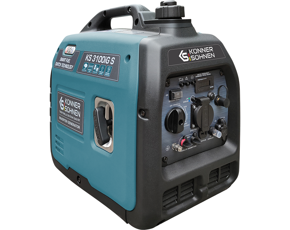 Könner & Söhnen KS 3100iG S inverter aggregaat op gas en benzine 3,1 kW, foto 4