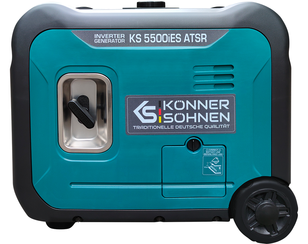 Könner & Söhnen KS 5500iE S ATSR inverter aggregaat 5,5 kW, foto 4