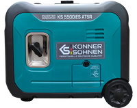 Könner & Söhnen KS 5500iE S ATSR inverter aggregaat 5,5 kW, foto 4