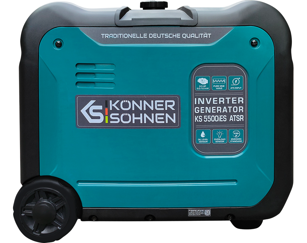 Könner & Söhnen KS 5500iE S ATSR inverter aggregaat 5,5 kW, foto 5