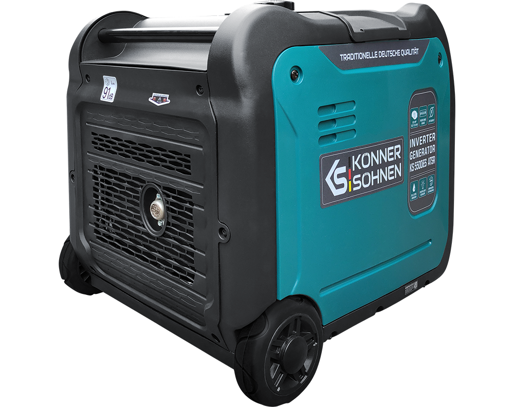 Könner & Söhnen KS 5500iE S ATSR inverter aggregaat 5,5 kW, foto 6