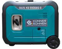 Könner & Söhnen KS 5500iEG S inverter aggregaat op gas en benzine 5,5 kW, foto 4