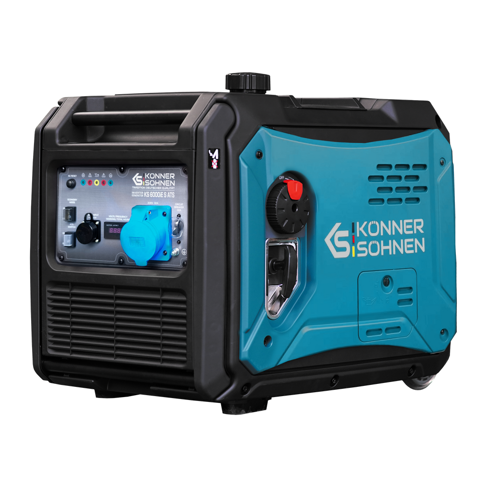 Könner & Söhnen KS 6000iE S ATS inverter aggregaat 5,5 kW | Rabe
