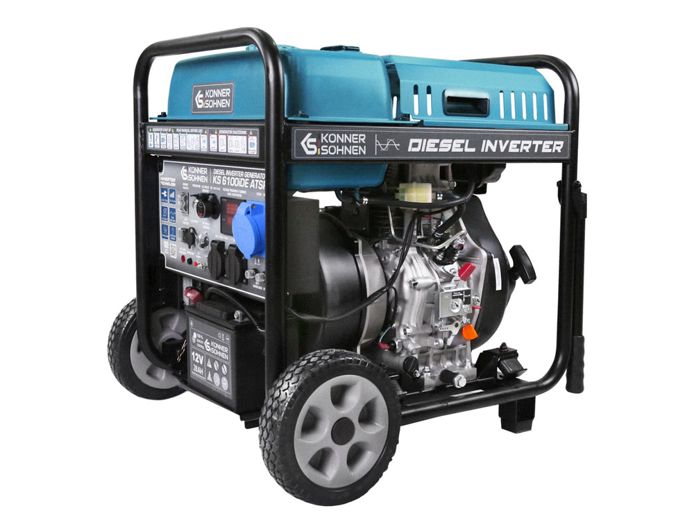 Könner & Söhnen KS 6100iDE ATSR diesel aggregaat 5,5 kW | Rabe