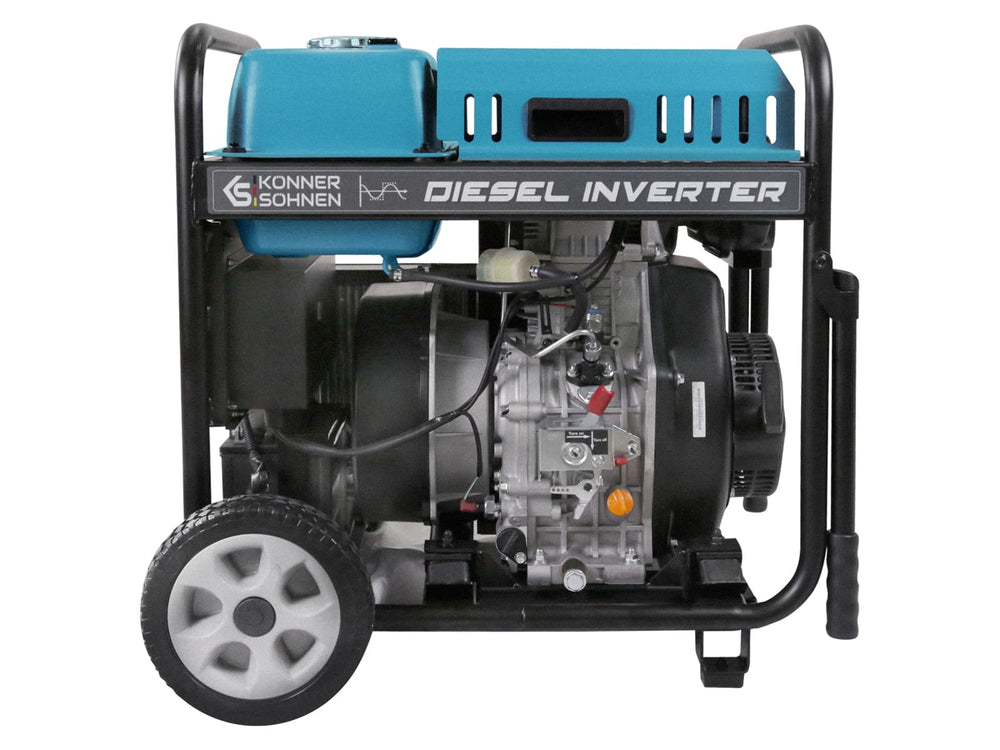 Könner & Söhnen KS 6100iDE ATSR diesel aggregaat 5,5 kW, foto 3