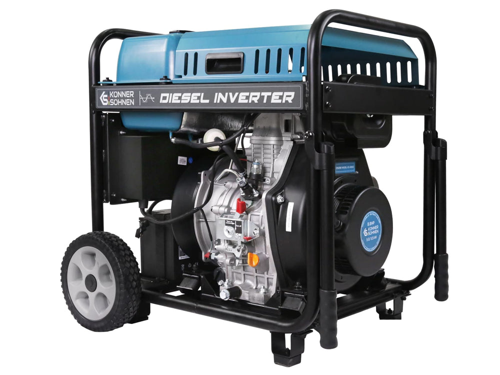 Könner & Söhnen KS 6100iDE ATSR diesel aggregaat 5,5 kW, foto 4