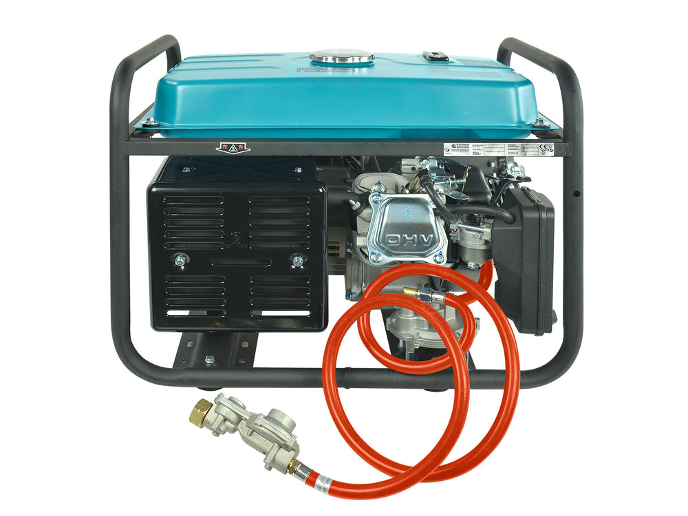 Könner & Söhnen KS 7000E G aggregaat op gas en benzine 5,5 kW, foto 5
