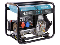 Könner & Söhnen KS 8100HDE-1/3 ATSR (EURO V) diesel aggregaat 5,5 kW, foto 3