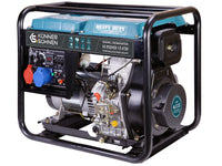Könner & Söhnen KS 8100HDE-1/3 ATSR (EURO V) diesel aggregaat 5,5 kW, foto 2