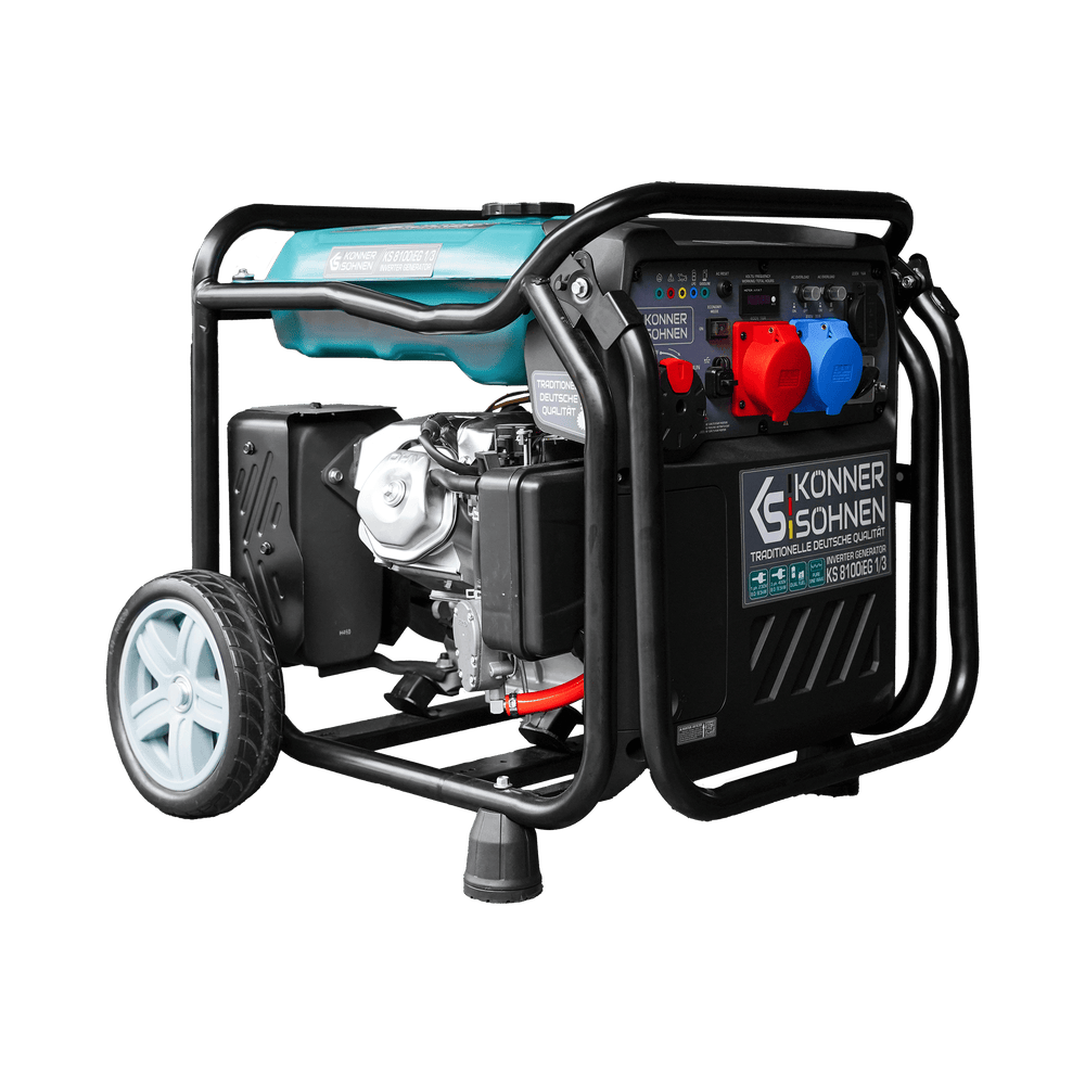 Könner & Söhnen KS 8100iEG 1/3 inverter aggregaat op gas en benzine 8,5 kW, foto 4