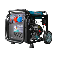 Könner & Söhnen KS 8100iEG 1/3 inverter aggregaat op gas en benzine 8,5 kW, foto 2