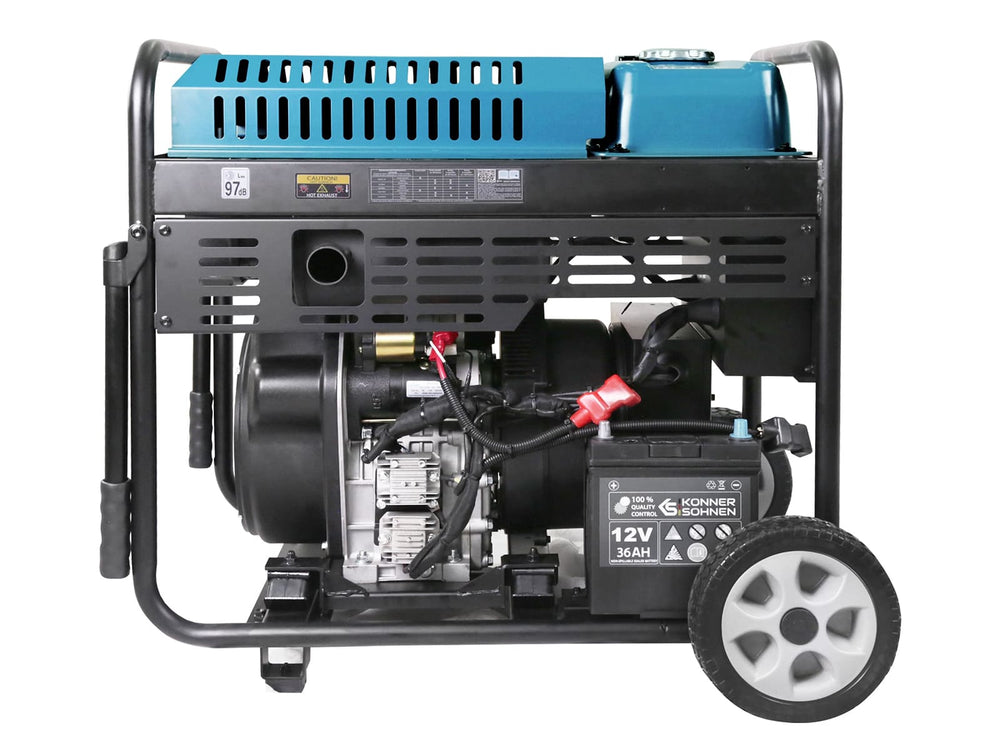 Könner & Söhnen KS 9500iDE ATSR diesel aggregaat 10 kW, foto 6